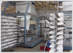 HDPE Fabrics used for Industrial outside Storage, Machine, and Agriculture Products.