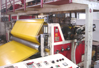Tarpaulin Fabrics for Extrusion Machine, Weaving Machine.